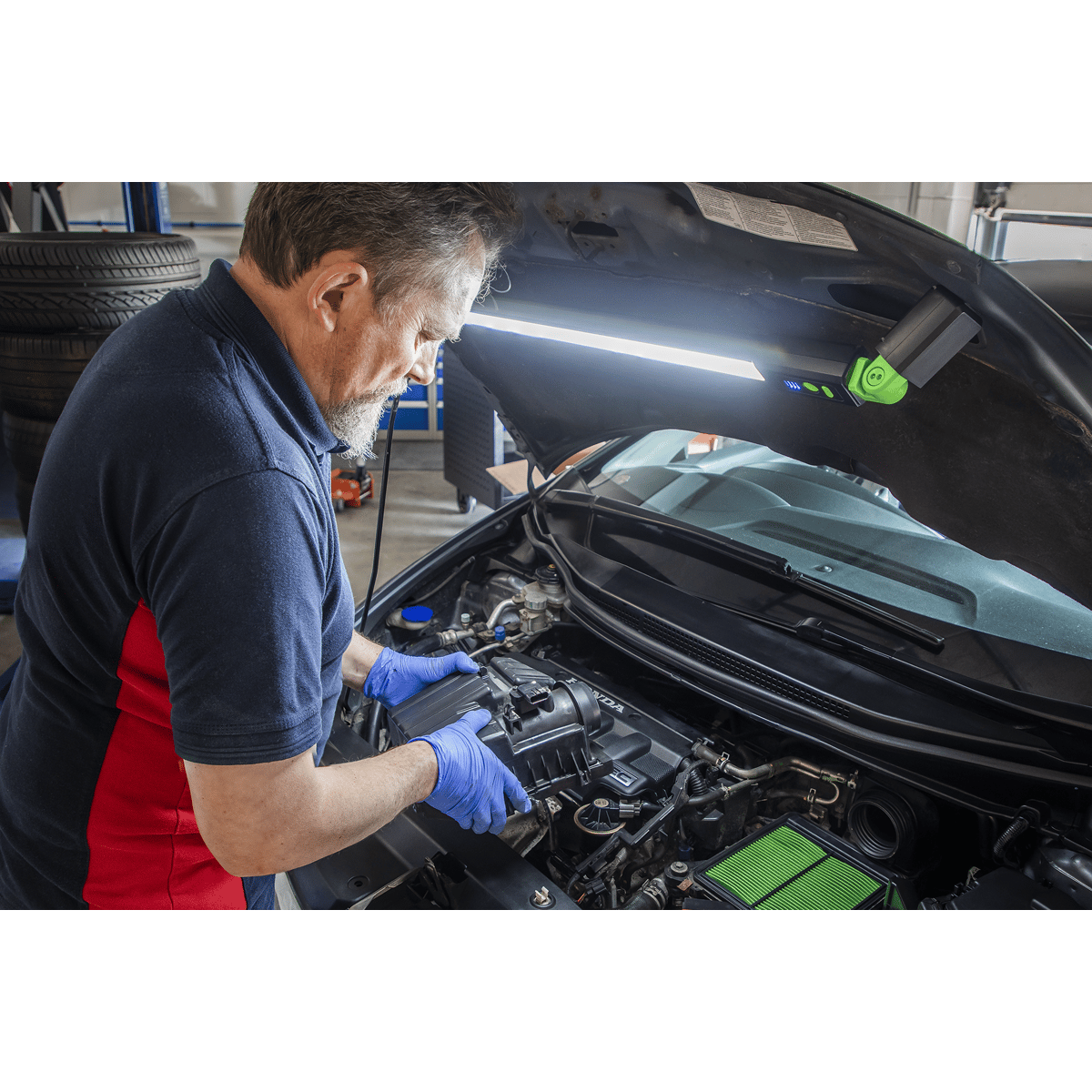 13W LED Rechargeable Under-Bonnet Light