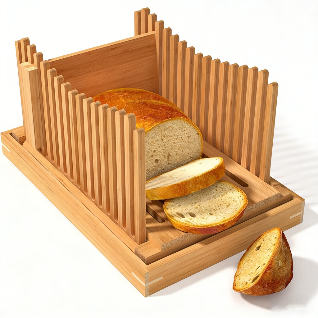 Bread Slicer with Adjustable Guide(Knife not included) 🍞✨