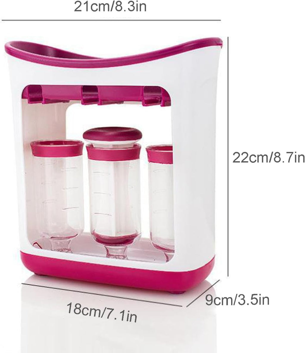 Baby Food Pouch Maker Squeeze Station