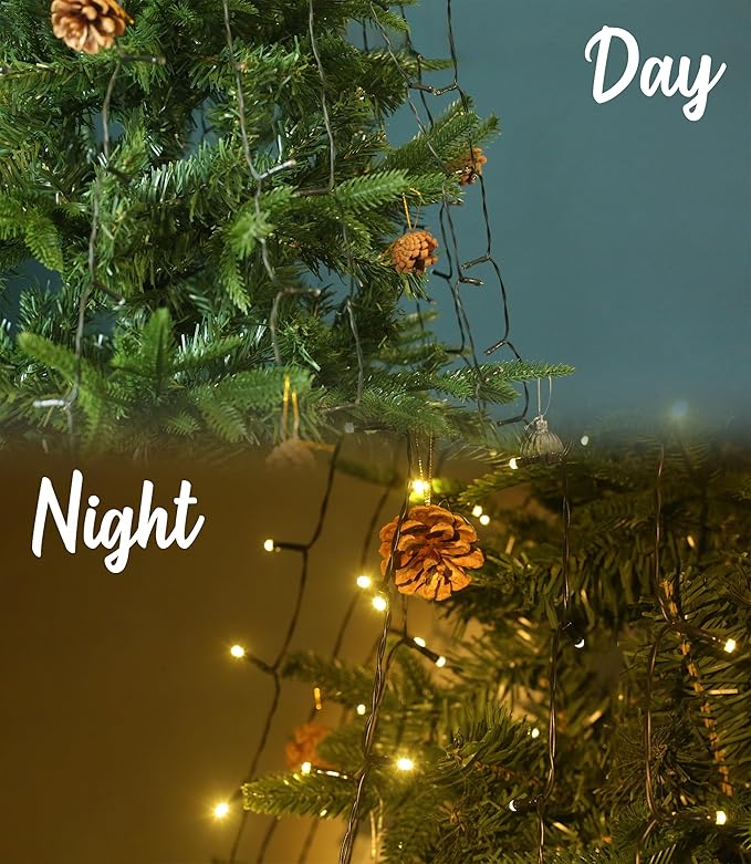 Cascading Twinkle Lights for Christmas Tree