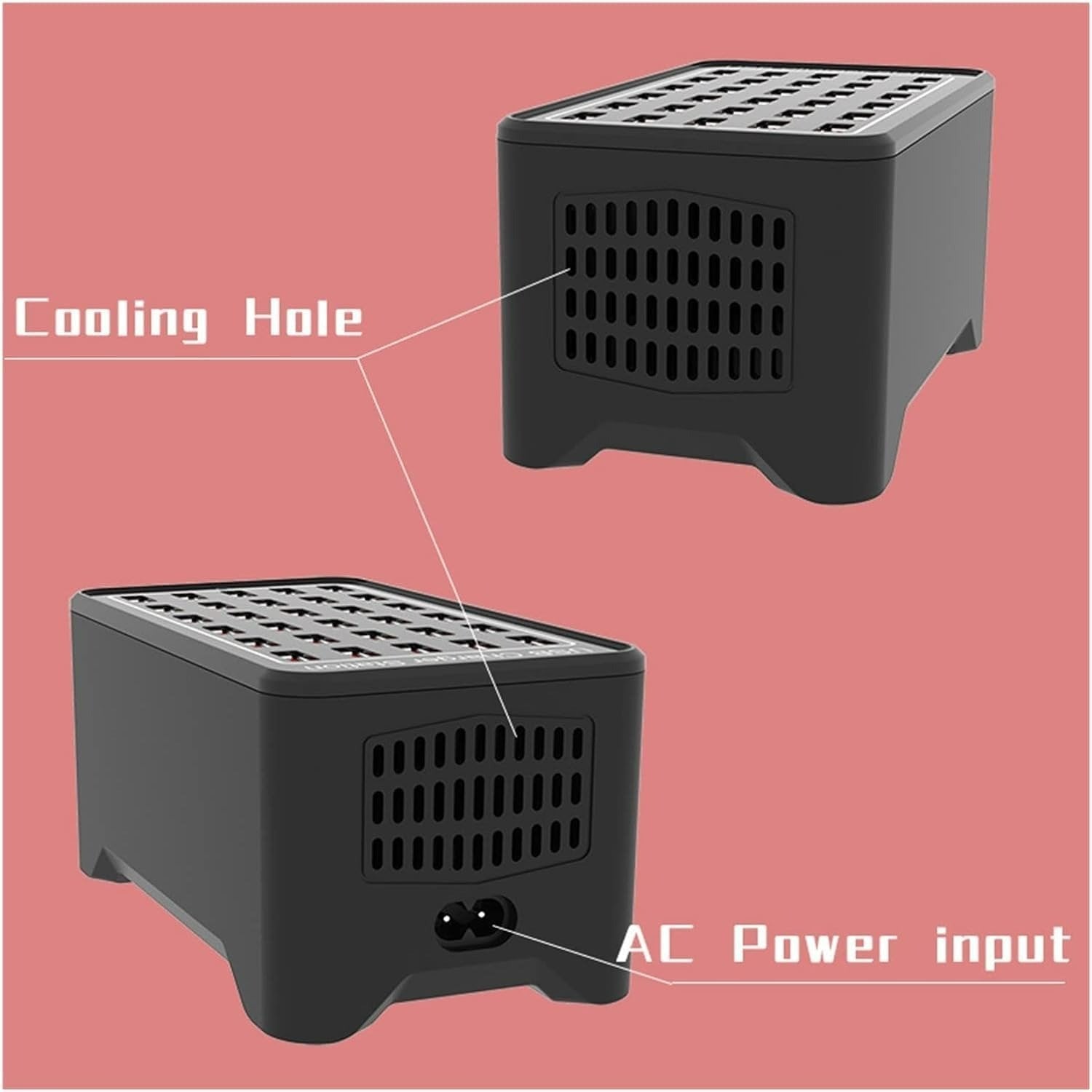 30-Port USB Charging Station