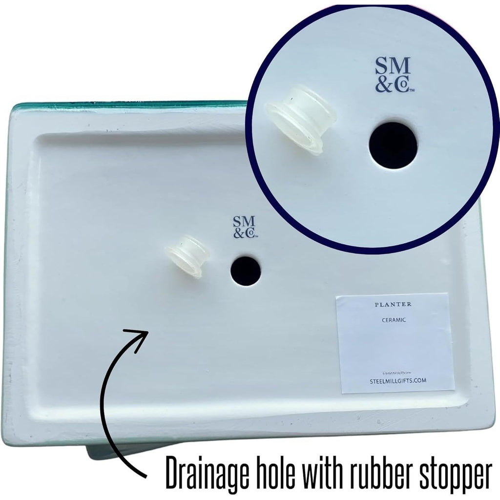 Book-Shaped Ceramic Decorative Flower Pot📚🌿