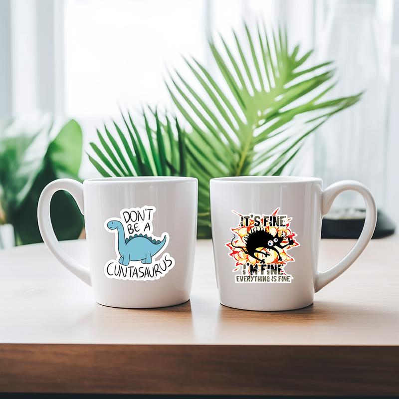 130 PCS Funny Saying Sticker Pack