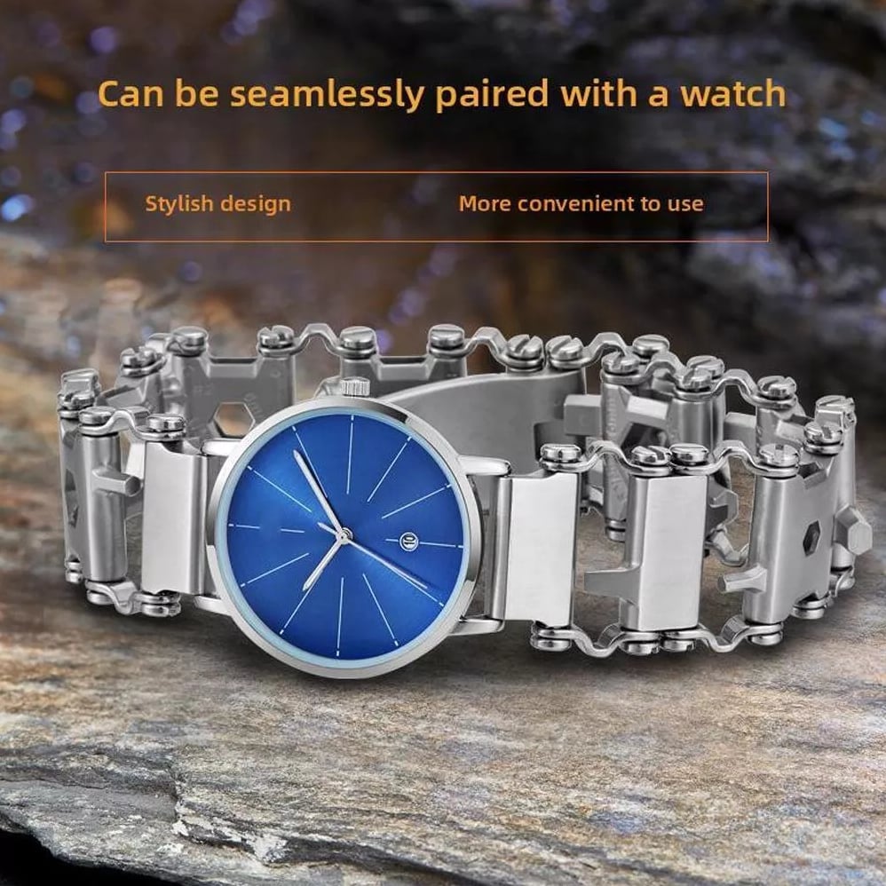 29-in-1 Multifunctional Stainless Steel Bracelet