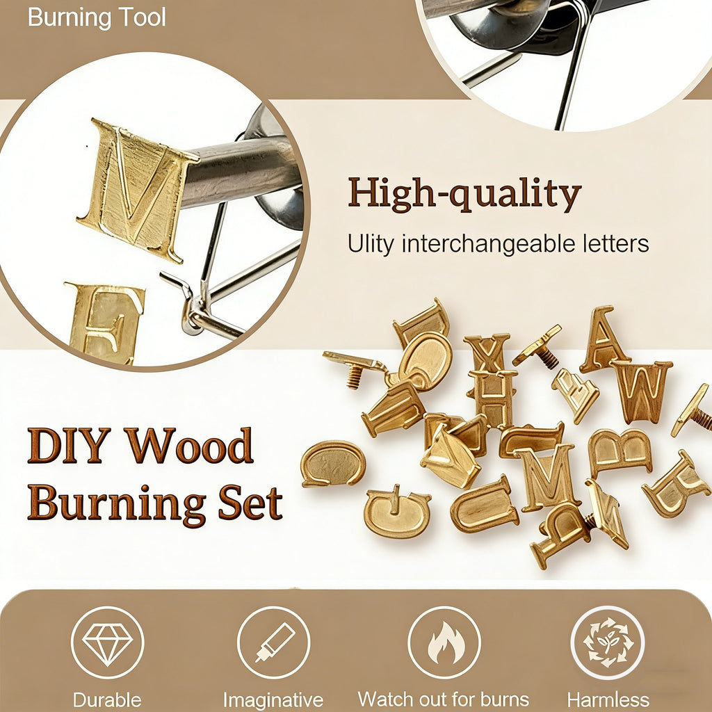 Burning Branding Iron Set  🔥