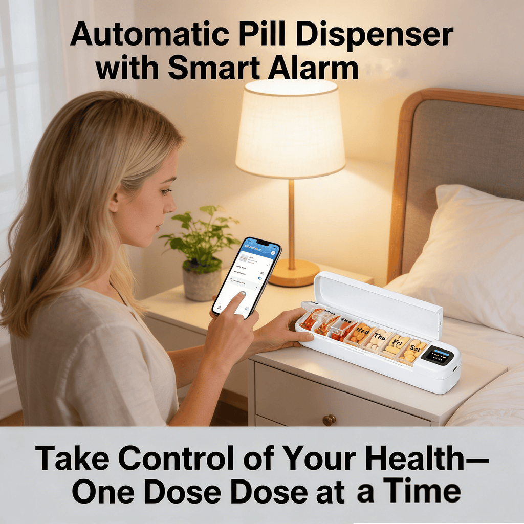 Automatic Pill Dispenser with Smart Alarm ⏰💊