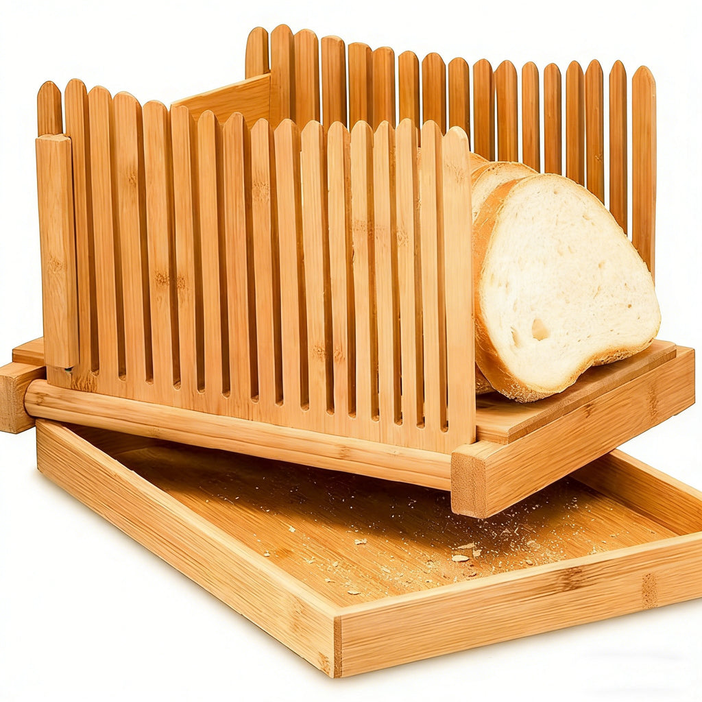 Bread Slicer with Adjustable Guide(Knife not included) 🍞✨