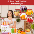 Baby Food Pouch Maker Squeeze Station