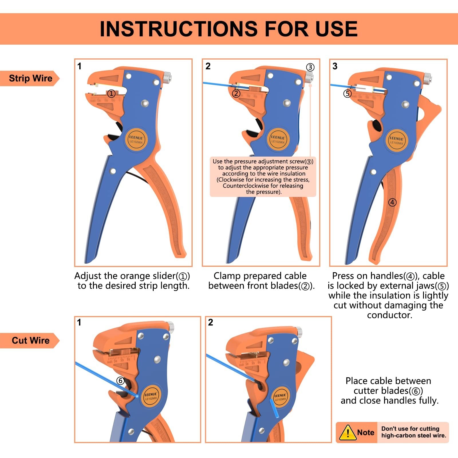 Automatic wire stripper