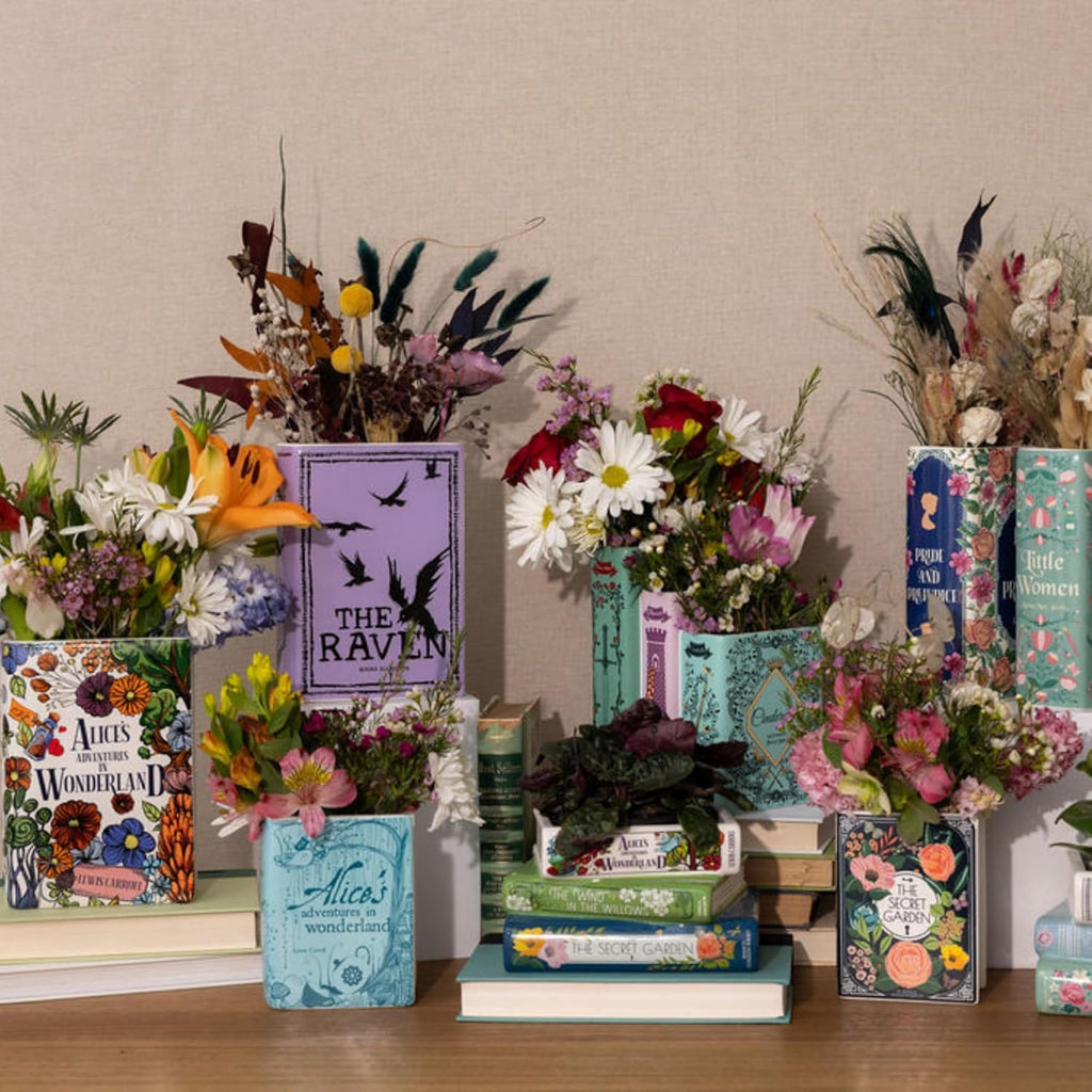 Book-Shaped Ceramic Decorative Flower Pot📚🌿